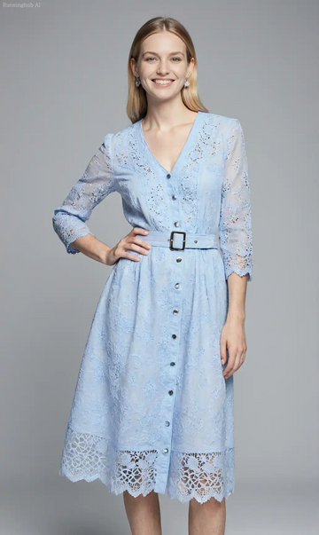 Laise Midi Loose Summer Dress