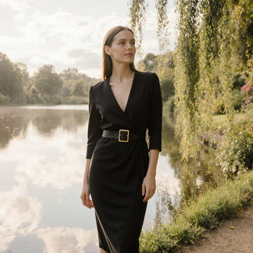 Elegant V-neck Dress