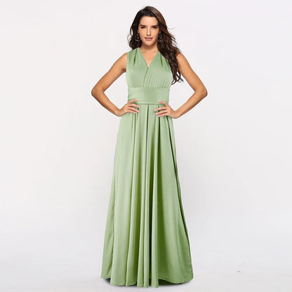 Sage Infinity Boho Gown