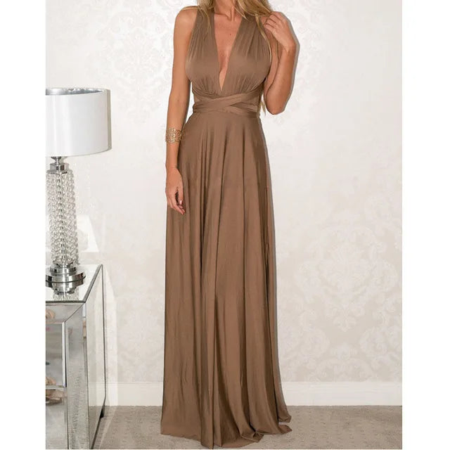 Sage Infinity Boho Gown