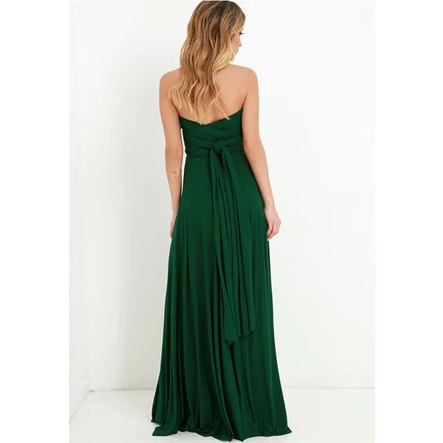 Sage Infinity Boho Gown