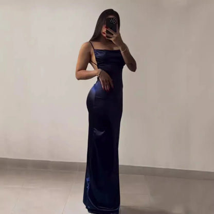 Midnight Muse Cut-Out Gown