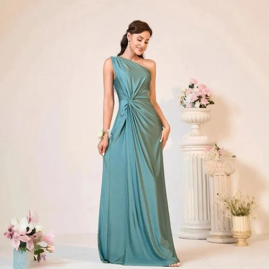 Soft Tide Evening Dress