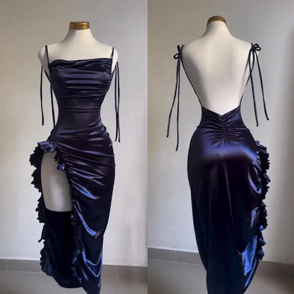 Midnight Muse Cut-Out Gown
