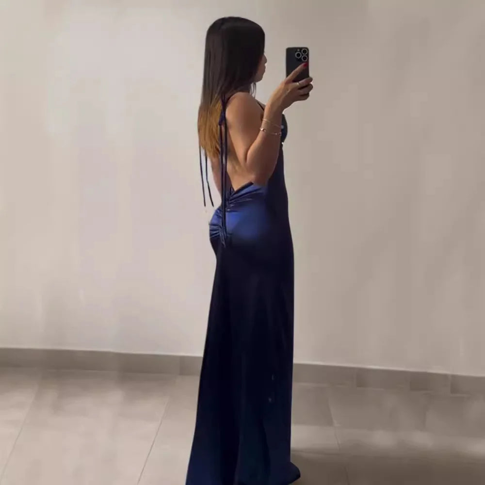 Midnight Muse Cut-Out Gown