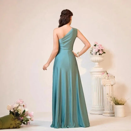Soft Tide Evening Dress