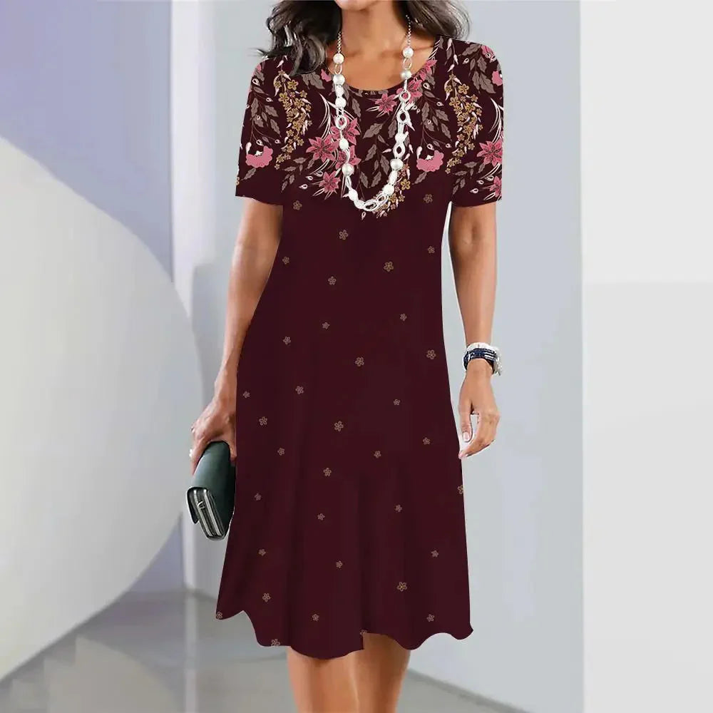 Andreia Loose Midi Dress